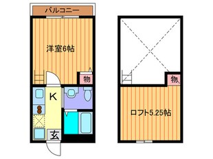 ロフティ西ノ京Ⅱの物件間取画像